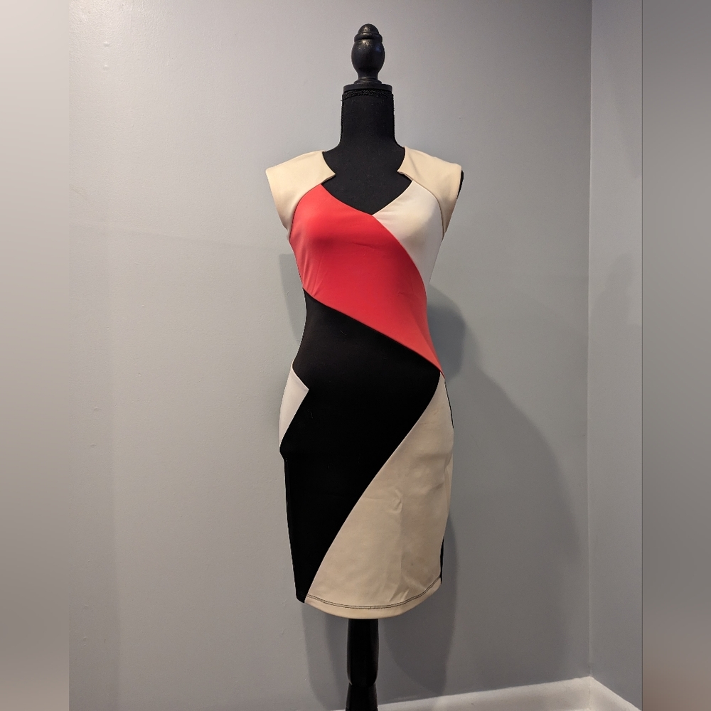 Guess Color Block Dress Size Small - image 1